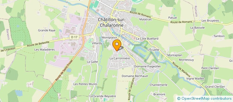 localisation de l'entreprise ARTRU JALLUD TECHNIQUES à L'ABERGEMENT-CLEMENCIAT