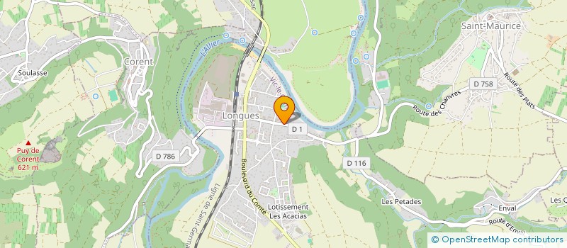 localisation de l'entreprise ARTS  VIC-LE-COMTE