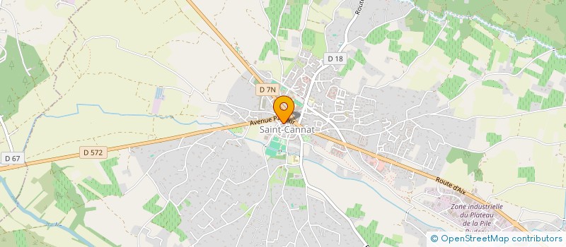 localisation de l'entreprise ARTS AERIENS PAYS D'AIX ET SPORTS  SAINT-CANNAT