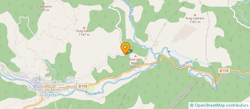 localisation de l'entreprise ARTS AL MALLOL  PRATS-DE-MOLLO-LA-PRESTE