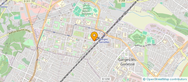 localisation de l'entreprise ARTS AND PROGRESS MUSIC à SARCELLES