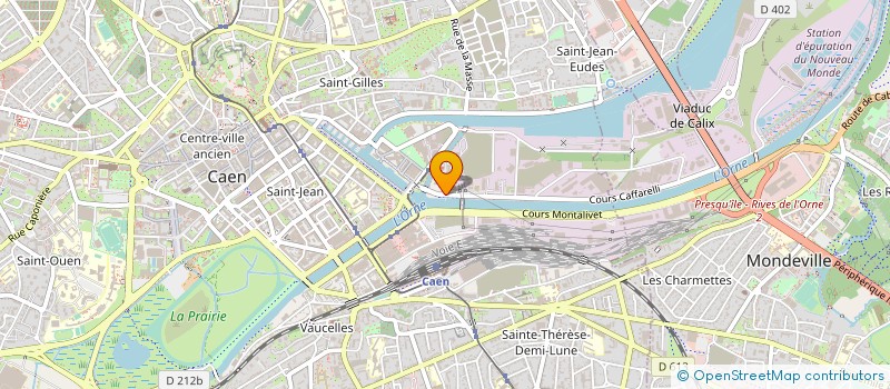localisation de l'entreprise ARTS ATTACK à CAEN