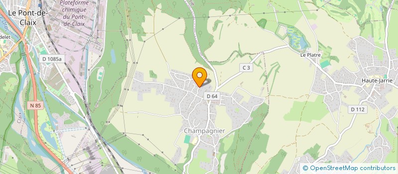 localisation de l'entreprise ARTS-BATI  CHAMPAGNIER