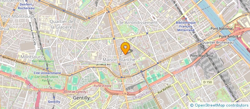 localisation de l'entreprise ARTS BATIMENT  PARIS