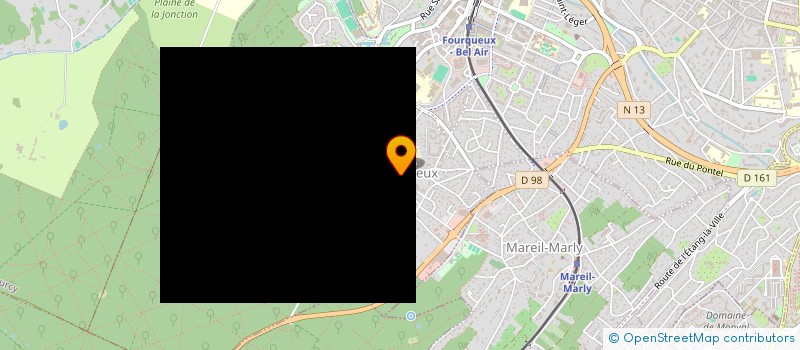 localisation de l'entreprise ARTS CHOREGRAPHIQUES  SAINT-GERMAIN-EN-LAYE