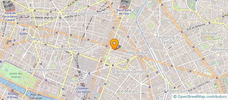 localisation de l'entreprise ARTS CINEMA à PARIS