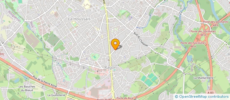 localisation de l'entreprise ARTS CIRCUIT - LA DANSE EN MOUVEMENT à BOUGUENAIS