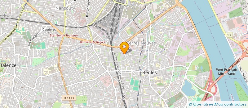localisation de l'entreprise ARTS COMPLICES à BEGLES