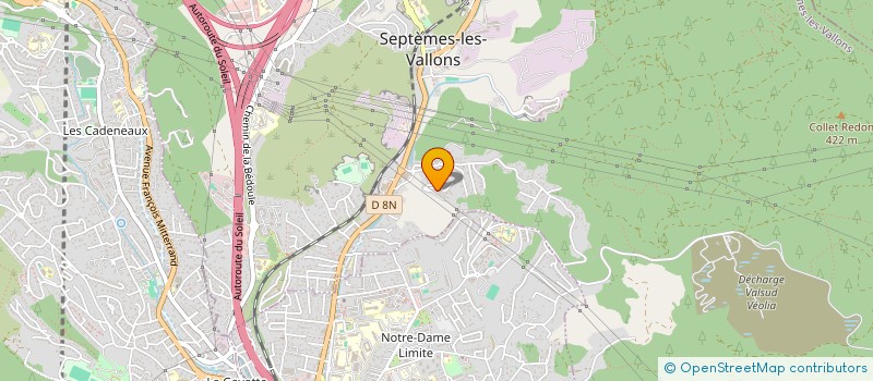 localisation de l'entreprise ARTS CONNECTION à SEPTEMES LES VALLONS
