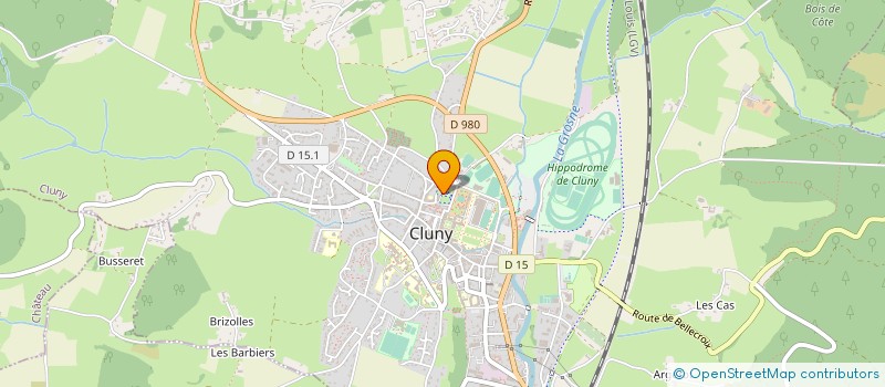 localisation de l'entreprise ARTS-CORPS-AME à CLUNY