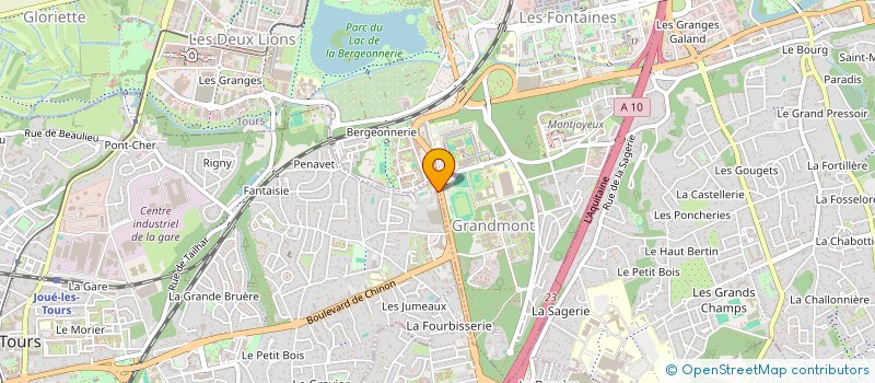 localisation de l'entreprise ARTS CUISINES CONCEPTS à JOUE-LES-TOURS