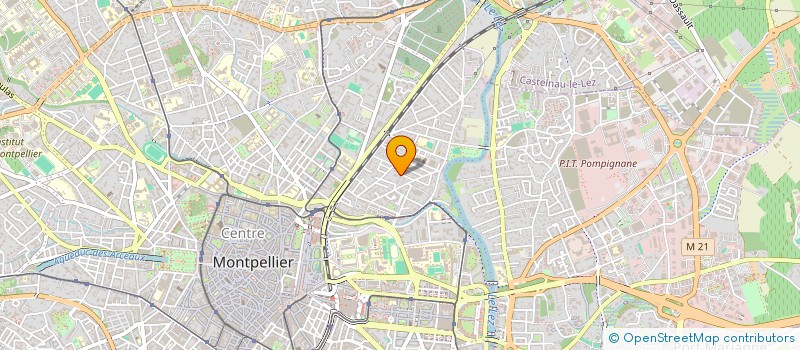 localisation de l'entreprise ARTS & CULTURE à MONTPELLIER
