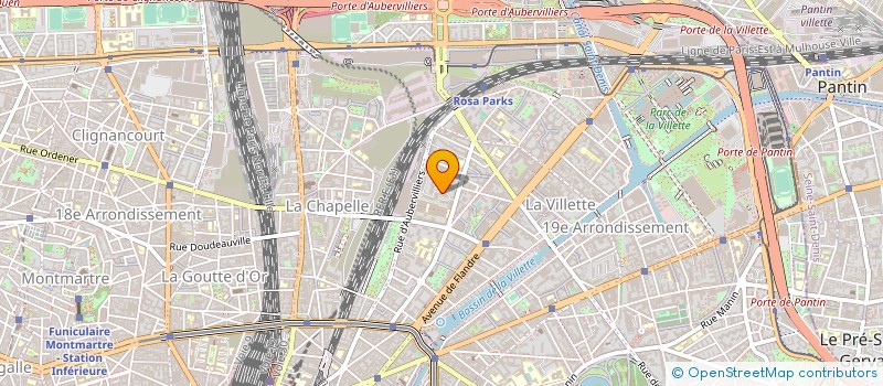 localisation de l'entreprise ARTS CULTURE DEVELOPPEMENT  PARIS