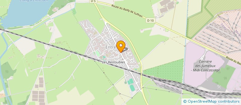 localisation de l'entreprise ARTS CULTURES EVENEMENTS à ISTRES