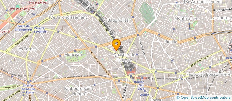 localisation de l'entreprise ARTS DE NUIT à PARIS
