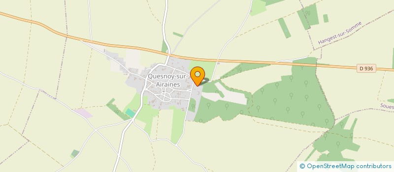 localisation de l'entreprise ARTS DE QUESNOY  QUESNOY-SUR-AIRAINES