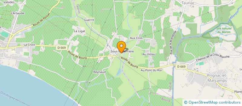 localisation de l'entreprise ARTS DECO  TAURIAC