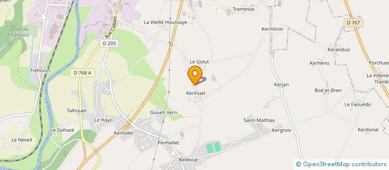 localisation de l'entreprise ARTS DECO SAINT THURIAU  SAINT-THURIAU