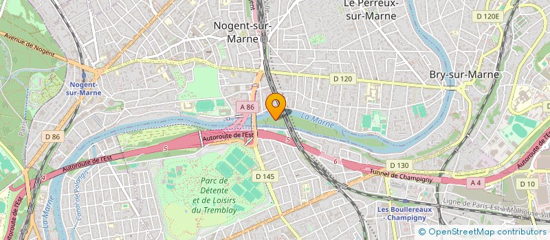 localisation de l'entreprise ARTS DELICES  NOGENT-SUR-MARNE