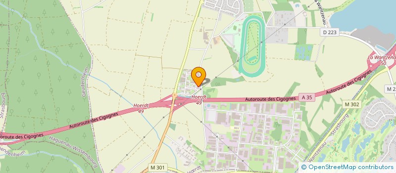 localisation de l'entreprise ARTS DES MATIERES  HRDT