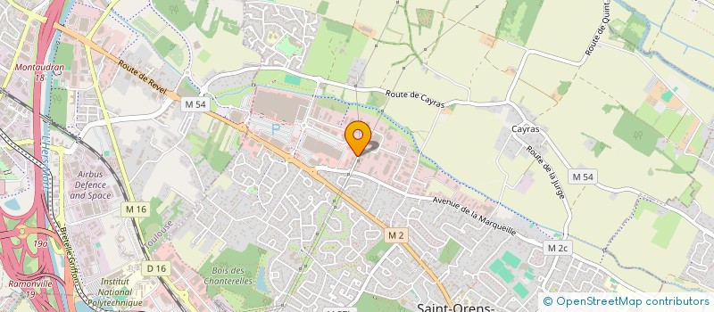 localisation de l'entreprise ARTS DISCOUNT  SAINT-ORENS-DE-GAMEVILLE