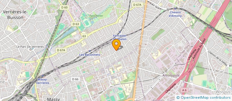 localisation de l'entreprise ARTS DU GESTE ET GESTES DE L'ART à ANTONY