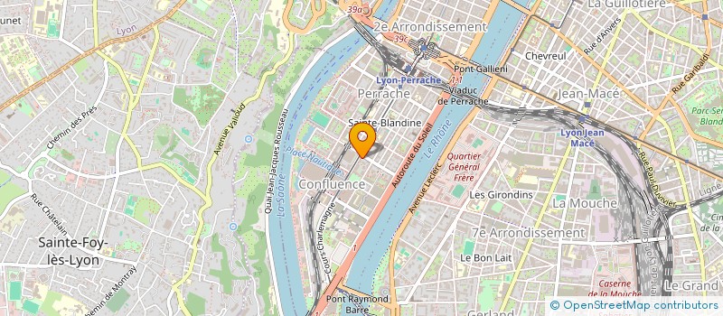 localisation de l'entreprise ARTS EN CORPS à LYON