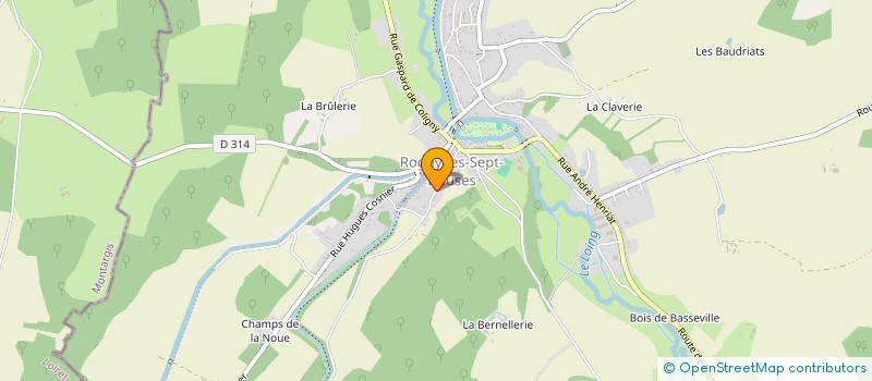 localisation de l'entreprise ARTS EN LIBERTE DE ROGNY à ROGNY-LES-SEPT-ECLUSES