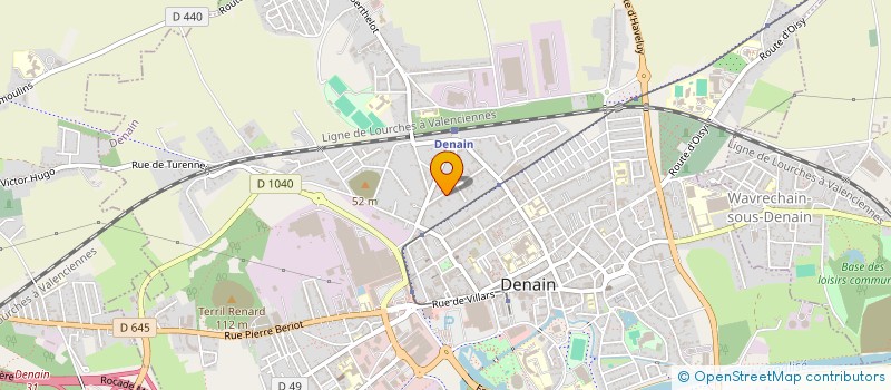 localisation de l'entreprise ARTS EN MOUVEMENT  ESCAUDAIN