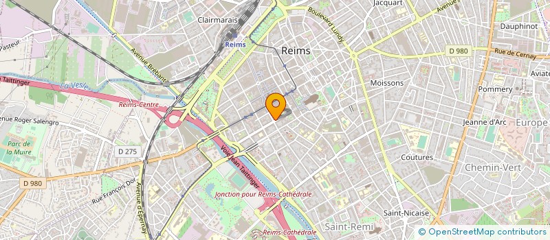 localisation de l'entreprise ARTS EN MOUVEMENT  REIMS