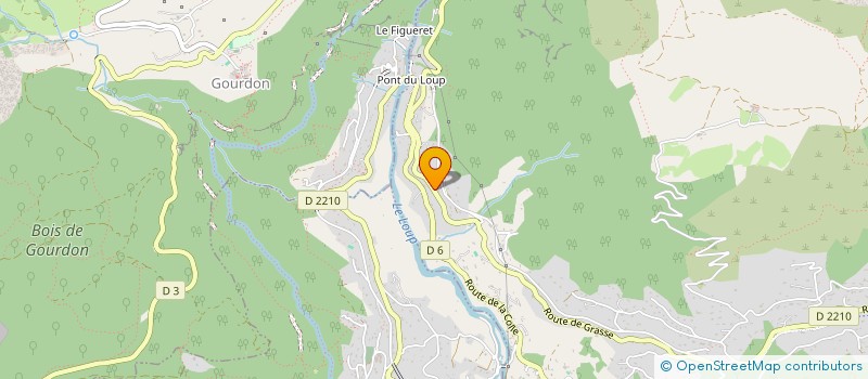 localisation de l'entreprise ARTS ENCADREMENTS DIFFUSION à TOURRETTES-SUR-LOUP