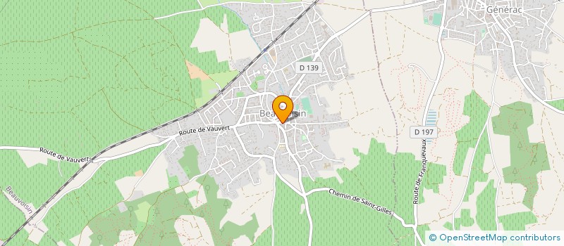 localisation de l'entreprise ARTS ET ARTISTES à BEAUVOISIN
