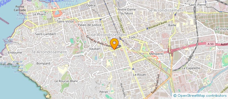 localisation de l'entreprise ARTS ET BOIS DE PROVENCE à MARSEILLE