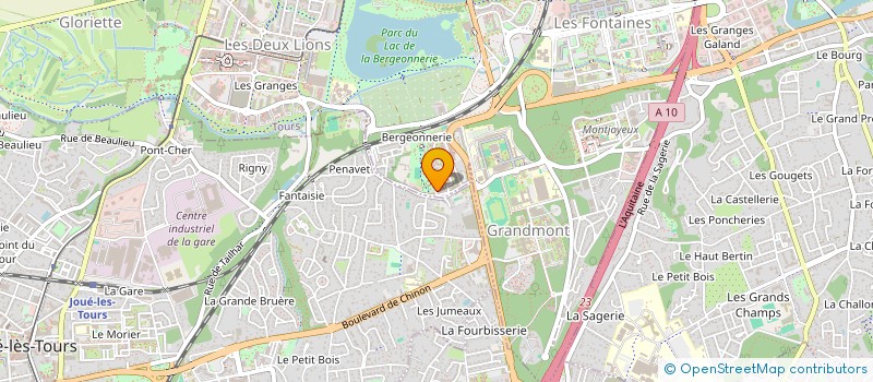 localisation de l'entreprise ARTS ET CADEAUX à TOURS