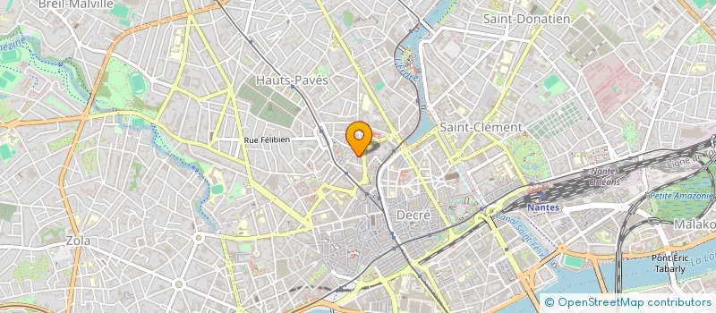 localisation de l'entreprise ARTS ET CERAMIQUES à NANTES