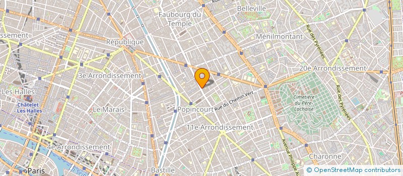 localisation de l'entreprise ARTS ET COMBATS à PARIS