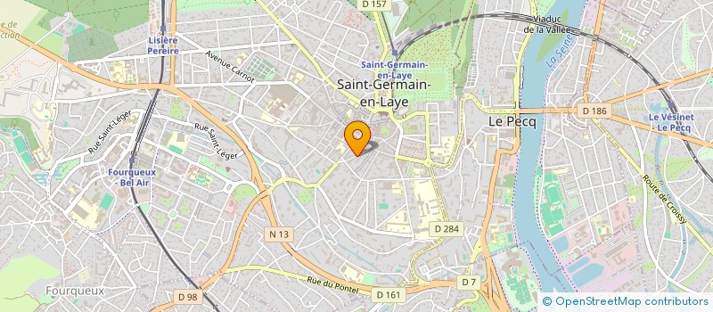 localisation de l'entreprise ARTS ET CONCEPTION CUISINES SALLES BAINS à SAINT-GERMAIN-EN-LAYE