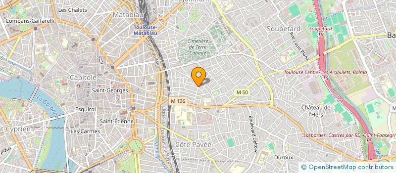 localisation de l'entreprise ARTS ET CULTURE à TOULOUSE