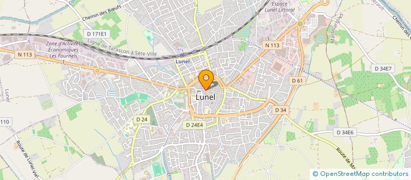 localisation de l'entreprise ARTS ET CULTURES à LUNEL