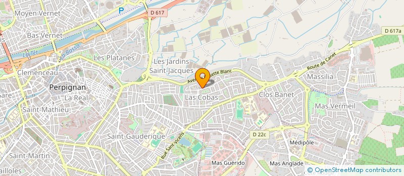 localisation de l'entreprise ARTS ET FORMES à PERPIGNAN