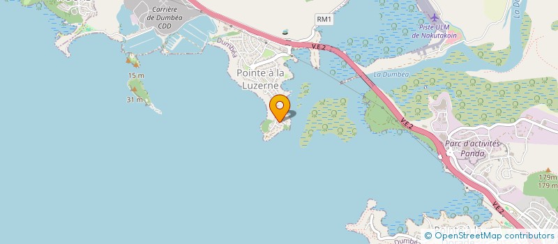 localisation de l'entreprise ARTS ET INDUSTRIES  DUMBEA