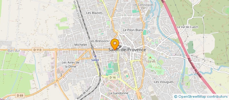 localisation de l'entreprise ARTS ET LETTRES DIFFUSION à SALON-DE-PROVENCE