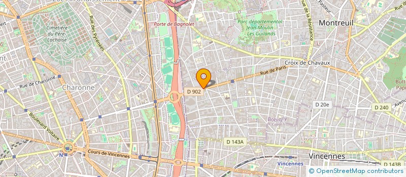 localisation de l'entreprise ARTS ET LOISIRS à MONTREUIL