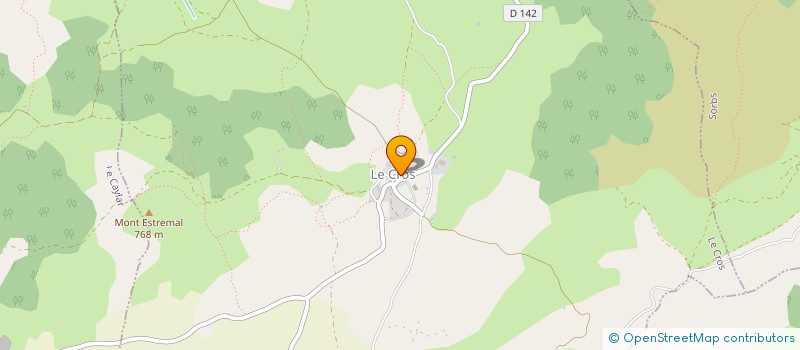 localisation de l'entreprise ARTS ET LOISIRS  LE CROS