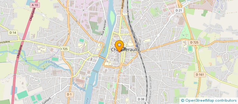 localisation de l'entreprise ARTS ET METIERS DU BATIMENT à CHATELLERAULT