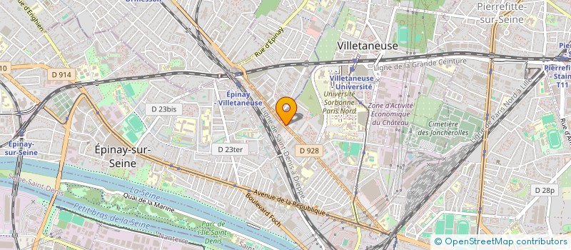 localisation de l'entreprise ARTS ET MOSAIQUES à VILLETANEUSE