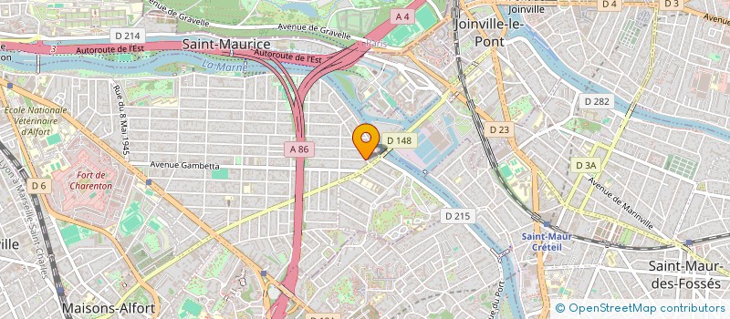 localisation de l'entreprise ARTS ET MUSIQUES à MAISONS-ALFORT