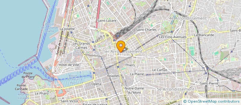 localisation de l'entreprise ARTS ET MUSIQUES EN PROVENCE  MARSEILLE