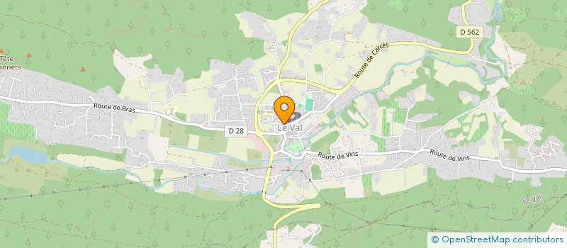 localisation de l'entreprise ARTS ET PASSIONS à LE VAL