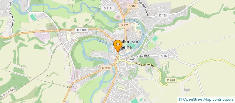 localisation de l'entreprise ARTS ET PHOTO VIDEO à CHATILLON-SUR-SEINE